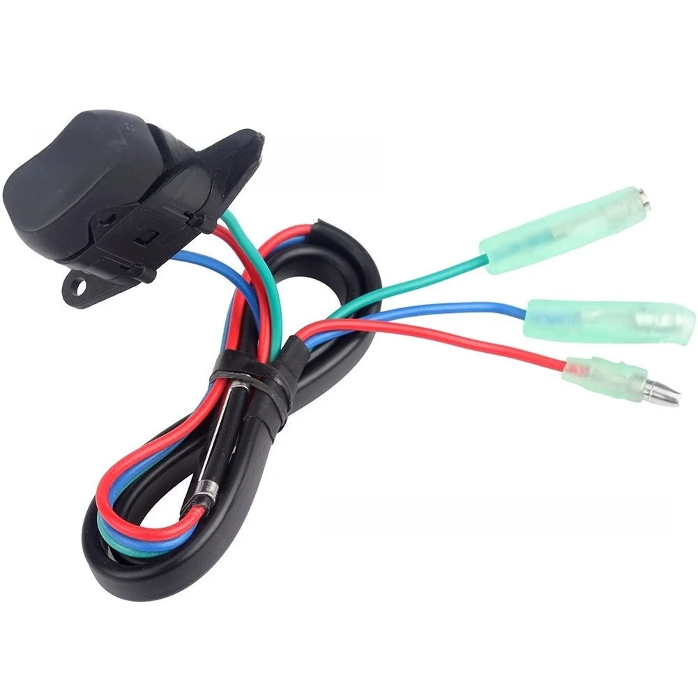 37850-90J00 12V For Trim Switch With 23 Inches Wire Length For Suzuki 25-70HP 2008-2019 For Outboard Motors Remote Control