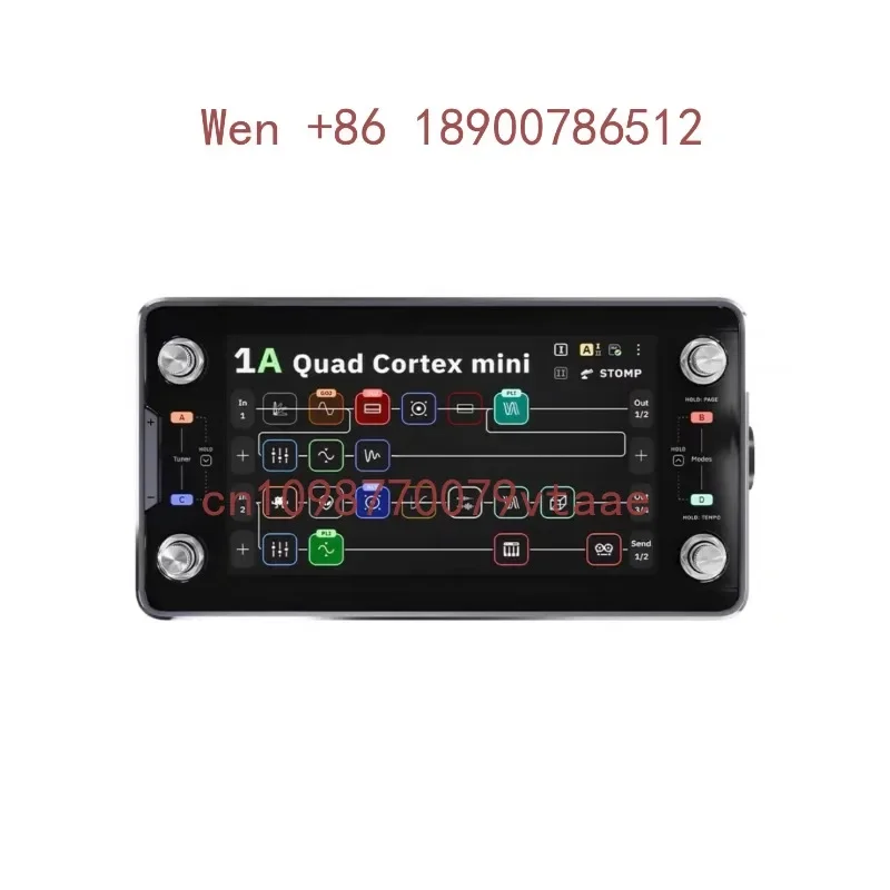 Neural DSP Quad Cortex Mini Ultra-Compact Amp Modeler & Multi-FX Processor / Guitar Effects Pedal