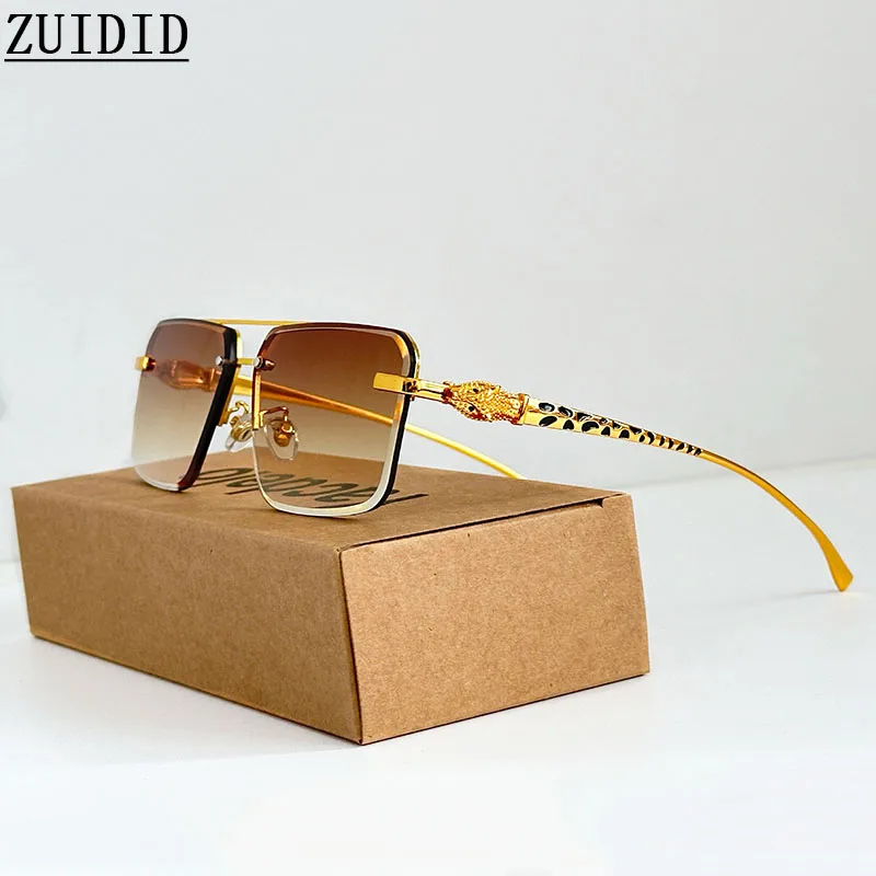 Modne okulary przeciwsłoneczne damskie Trendy 2024 Square Glasses Vintage Sunglasses For Men Shades Gafas De Sol Hombre Lunette Soleil Femme