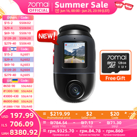 2025 70mai Dash Cam 4K Omni X800 Dual-channel HDR 360° Rotating F1.7 Supercapacitor 60FPS 4G Compatible Wifi 6 70mai X800 Omni