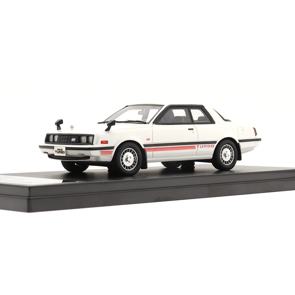 Hi-story Brand 1/43 Model Car GALANT A 2000 GSR TURBO (1980) Edition Model simulazione Resin Model Vehicle Toys Collection Gift