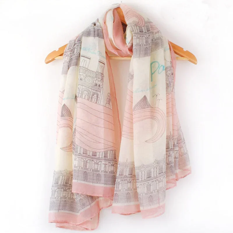 2022 Spring Summer Winter Women Stylish Long Print Cotton Scarf Wrap American Style Ladies Shawl Outdoor Large Silk Scarves