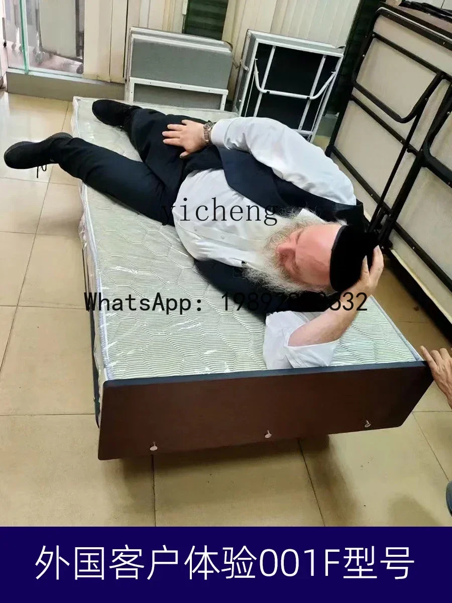 X8 spring cushion hotel folding bed household temporary plus bed sheet human folding bed home accessories
