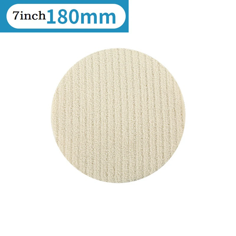 Buffing Pads Polishing Pads Wool Buffing 75-180mm Coated Cushion Stone Elastic For Glass Polish Repair Abrasives