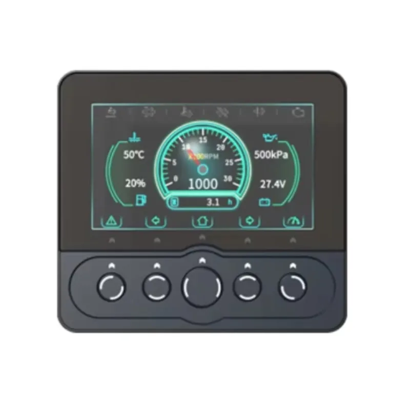 SmartGen HED400 Generator Engine Controller Module CAN Instrument Data Display 4.3 Inch Colour LCD RS485 USB Interface