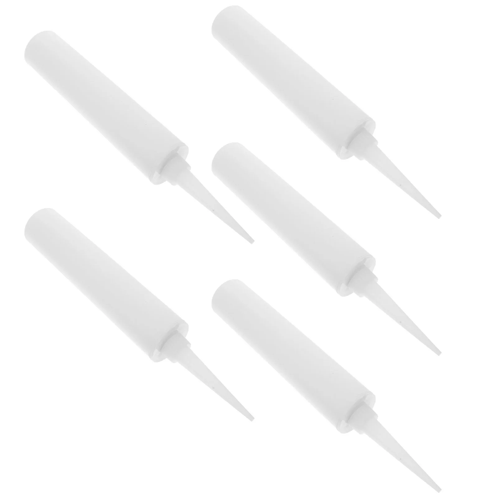 

5pcs Empty Caulk Tubes 300ml Large Diameter Refillable Reusable Tool Aluminum Membrane Sealant Grout Epoxy Tile Repair Hardware