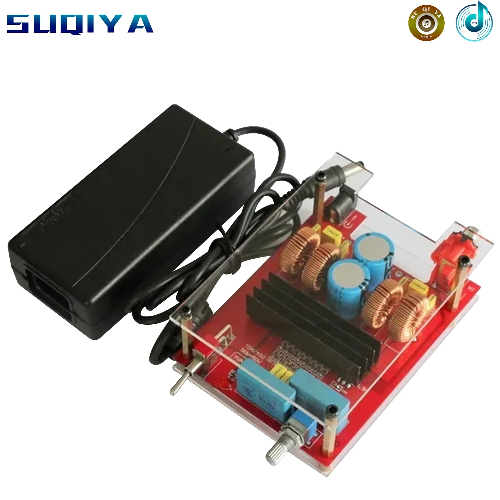 DC20V-24V 5A TDA7492  2*50W amplifier board  2.0 channel Digital audio amplifier board( with power )