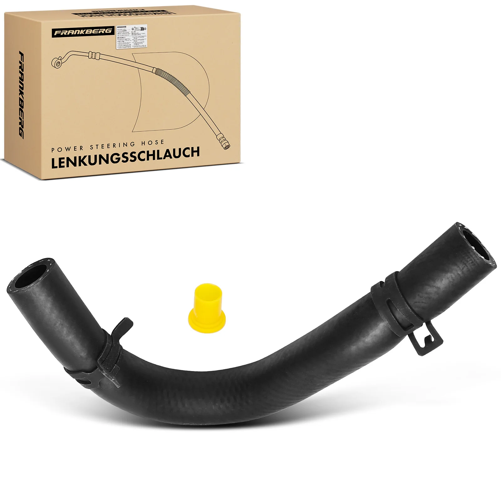 Tuyau hydraulique de direction Frankberg 1x pour Ford Galaxy S-Max WA6 2.0L 2.3L 1380842 6G913691AB 1701461 58440 6G913691AC