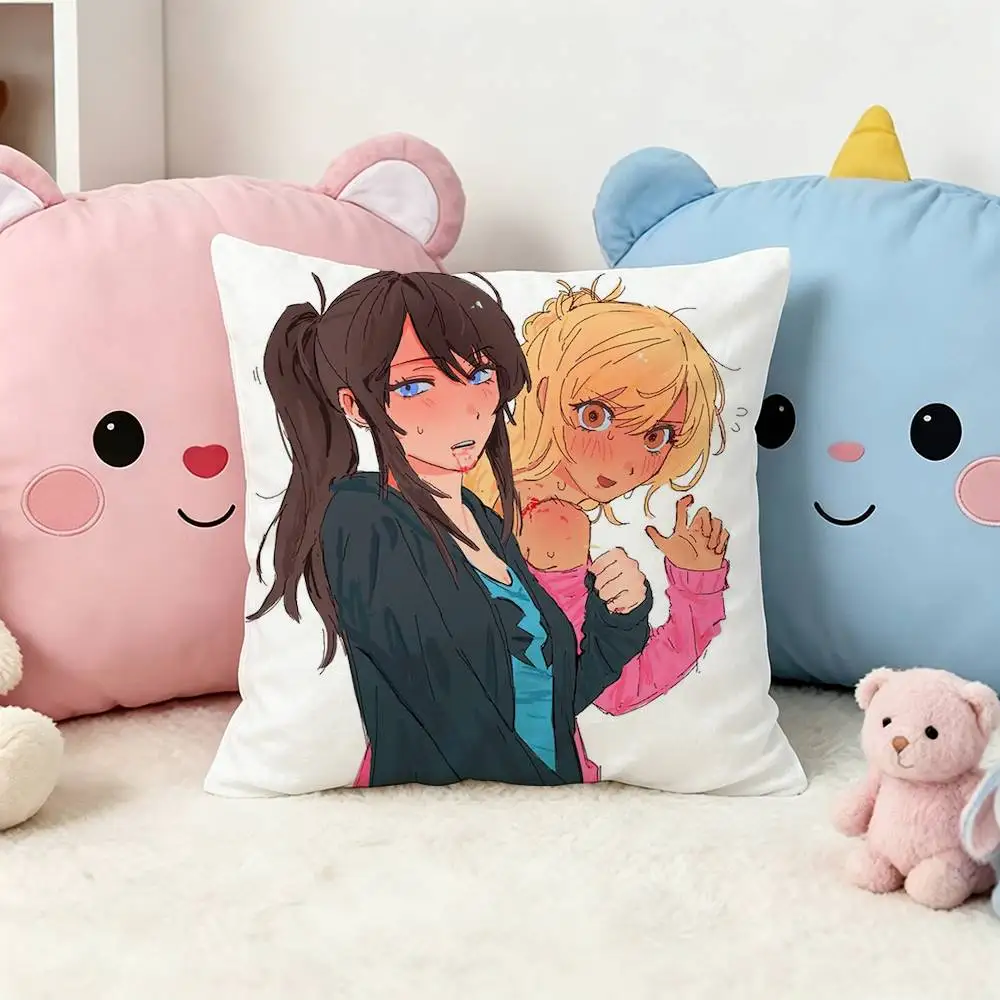 C-Class of 09 Game  Square Double-Sided Printed Pillow Case Sofa Cushion Cover Bedroom Bedside Decor
