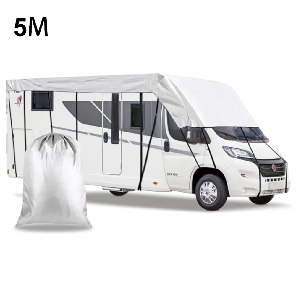

Heavy Duty WinterReady 210D Oxford Cloth RV Cover Waterproof Dustproof UV Protection for For camping and Large Tents