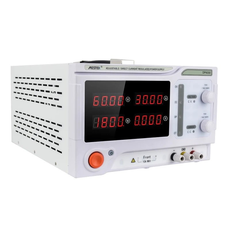 1800w Digital Switch 60V 30A 24V 30V 40V 10A 20A 5A  Bench Laboratory Mode Battery Motor Charge High Power DC Power Supply