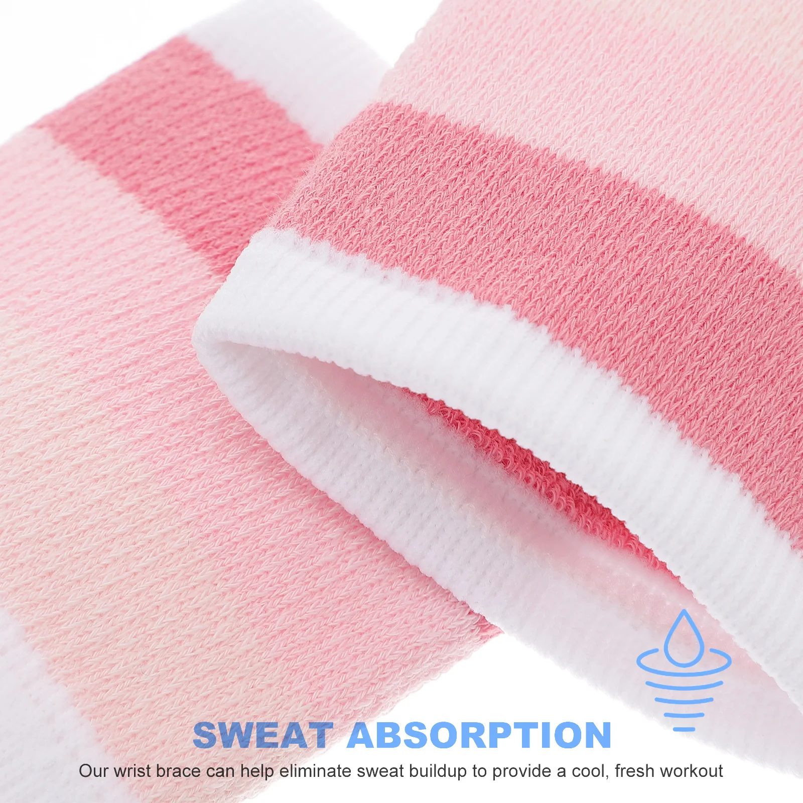 

Basketball Sweat-absorbing Wrist Guard Protective Wristband Fitness Boys for Pink Child