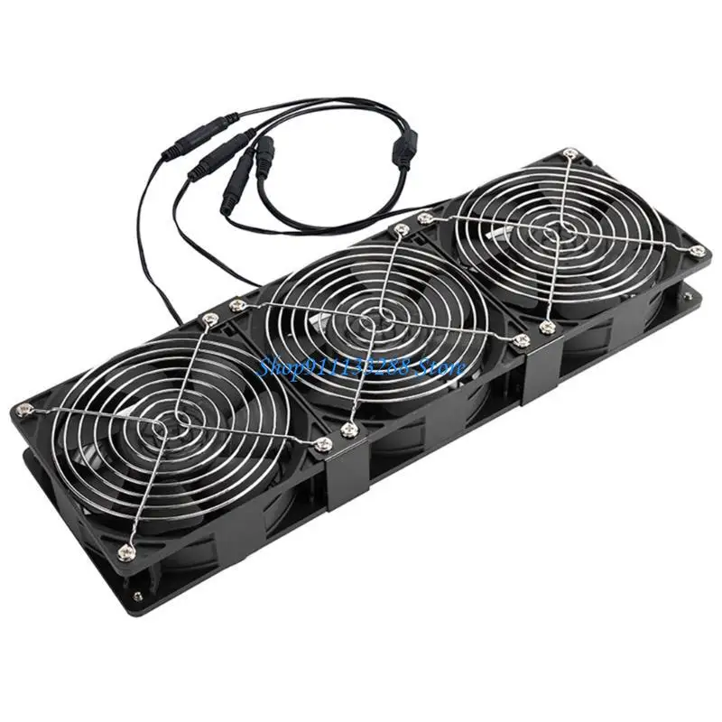 G88D High CFM 120 mm Ac Axiale koelventilator Twee kogellager 110V 120V met schakelaars netsnoer voor ventilatieuitlaatprojecten