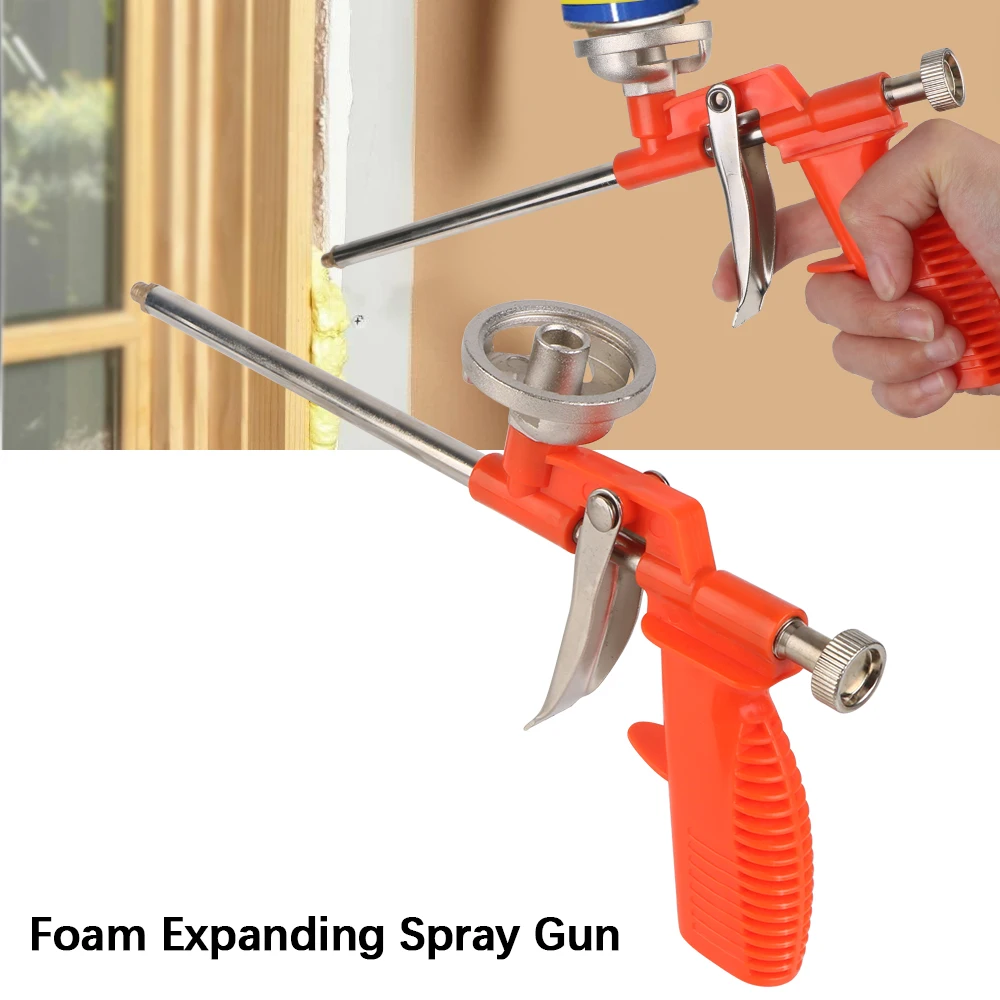 Foam Expanding Spray Gun Glue Sealant Specia Bubble Tool Polyurethane Foam Gun Metal Home Accessories Foam Glue Gun