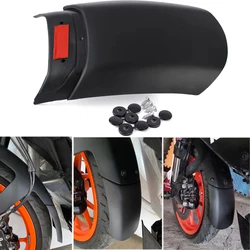 Motorcycle Front Mudguard Fender Extender For K-TM D-UKE 125 250 200 390 V2 2017 2018 2019 2020-2023 DUKE200 DUKE390 RC200