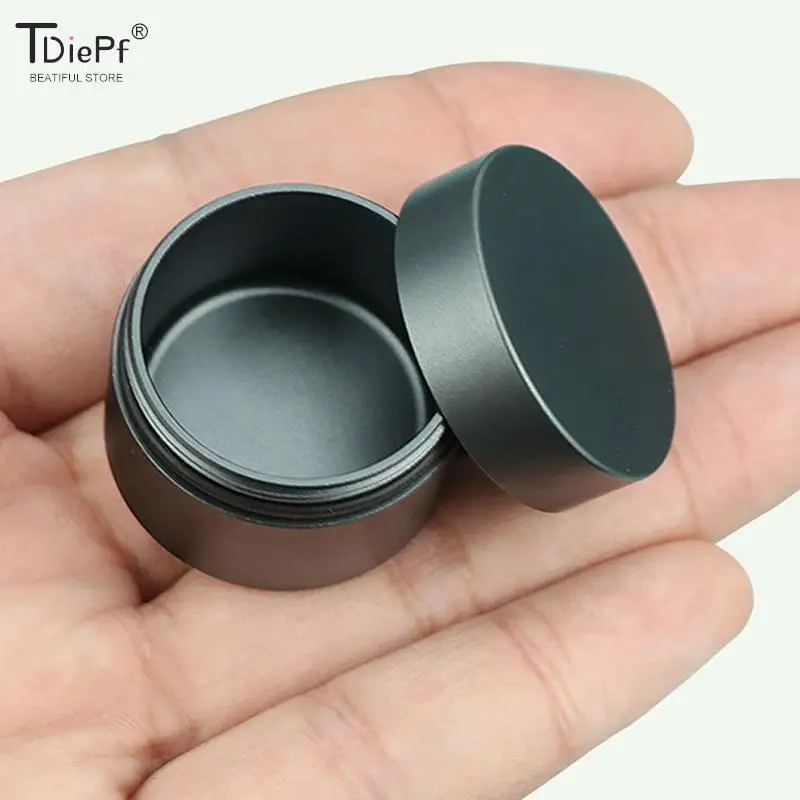 Pill Cans Mini Waterproof Stainless Steel Sealing Bottle Outdoor EDC Survival Pill Box Container Casule Pill Bottle Tank Case