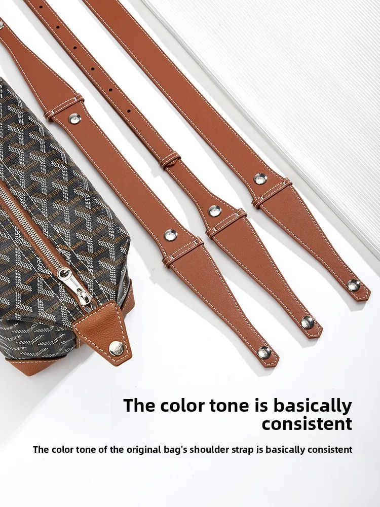Goyas Wash Bag Handle Extension Dog Tooth Backpack Strap Longened Handbag Carry-On Accessory DIY Leather Goods Chinese Made