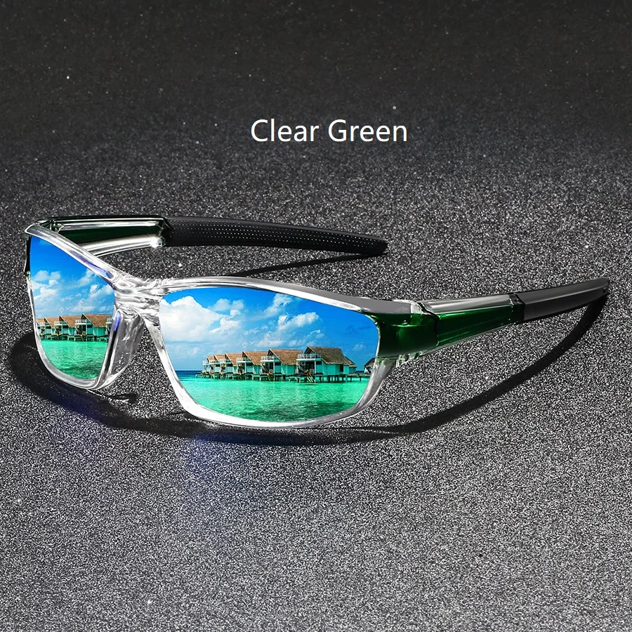 Modische Vintage-Schutzbrille mit Klarem Rahmen für Autofahren, Angeln, Sport, Laufen und Bergsteigen für Männer und Frauen – Detail 9