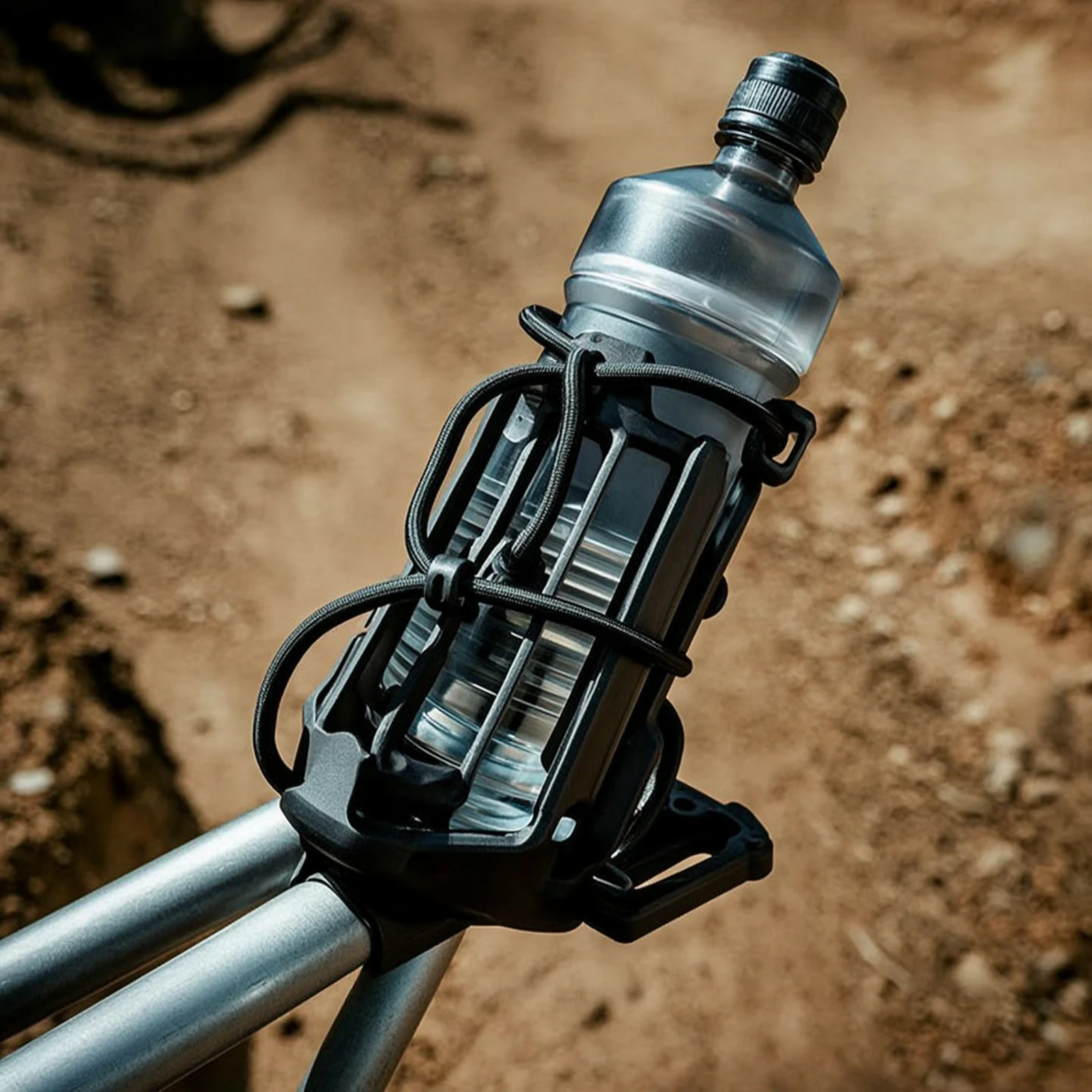 Motorcycle Bottle Holder Adjustable Motorcycle Beverage Holder Universal Wide Compatibility for Motorcyclists, Motorcycles
