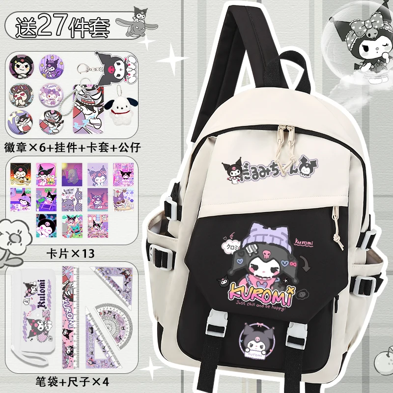 

Sanrio Kurumi Lady Teenager School Bag Large Capacity Lightweight Backpack Back To School Bag Free Shipping On 27 Pieces