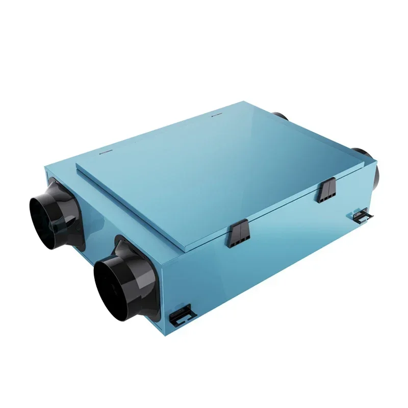 نظام الهواء النقي المركزي الكهربائي المنزلي مبادل حراري إمداد هواء منزلي تجاري وإزالة الفورمالديهايد العادم Pu