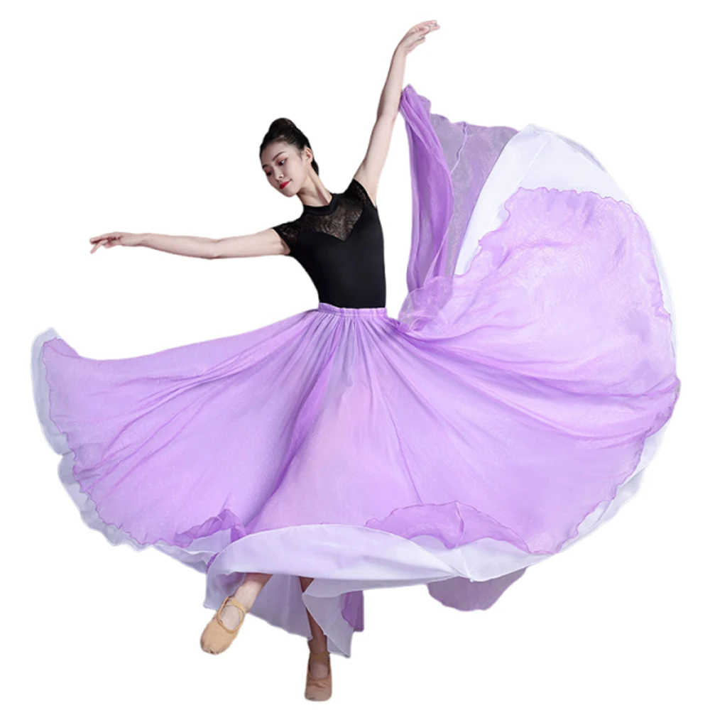 women-classical-dance-skirts-practice-costume-720-degree-gradient-gauze-chiffon-elegant-performance-half-dress-chinese-style