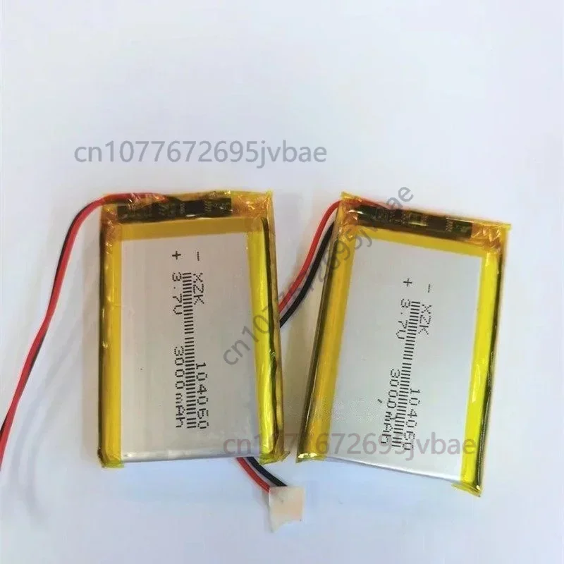Rechargeable Lithium Polymer Cell 104058 104060 3.7V 3000mAh for Bar Counter Lamp Land Surveying Instrument Locator