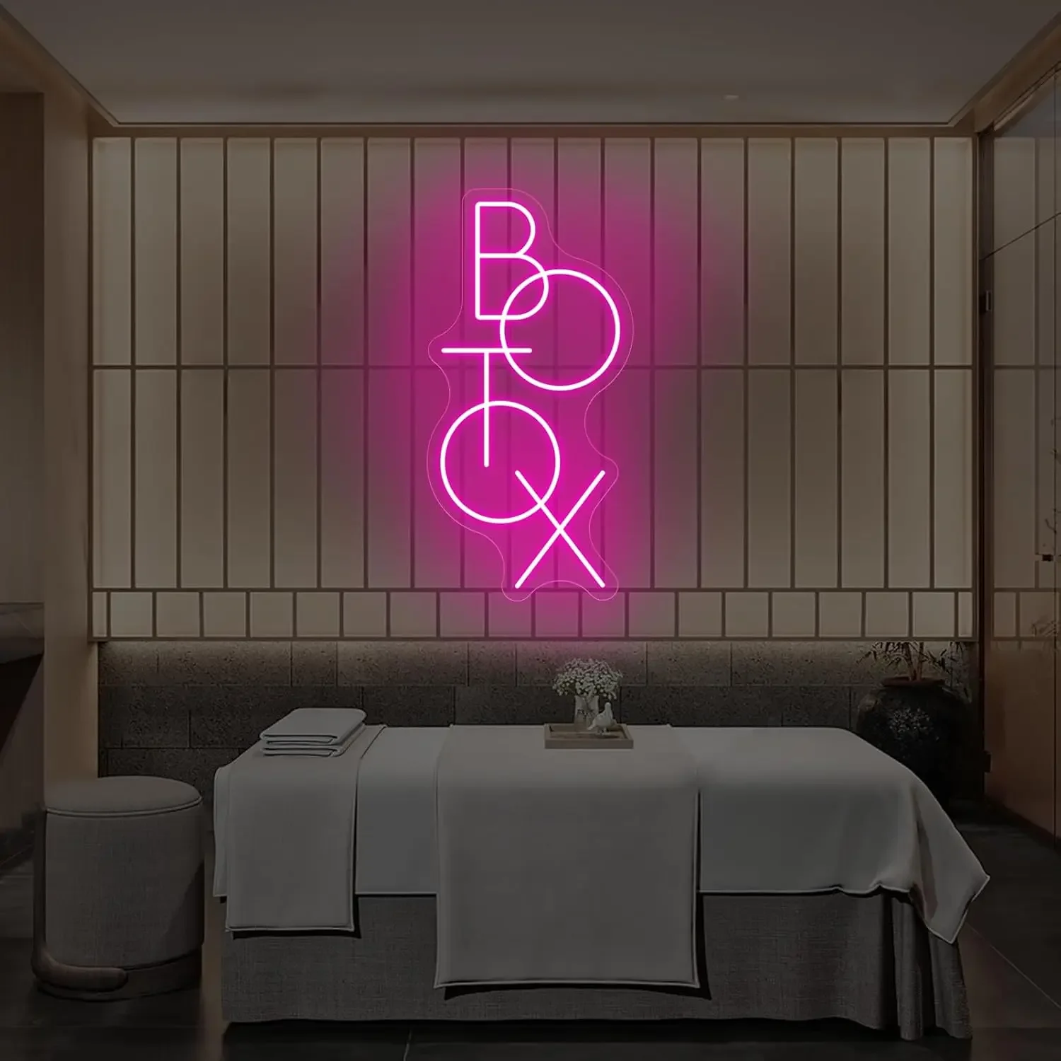 LED Beautiful Neon Sign for Wall Decor Botox Filler LED Neon Lights Open for Business Spa Medical Beauty Anti-aging Office Decor
