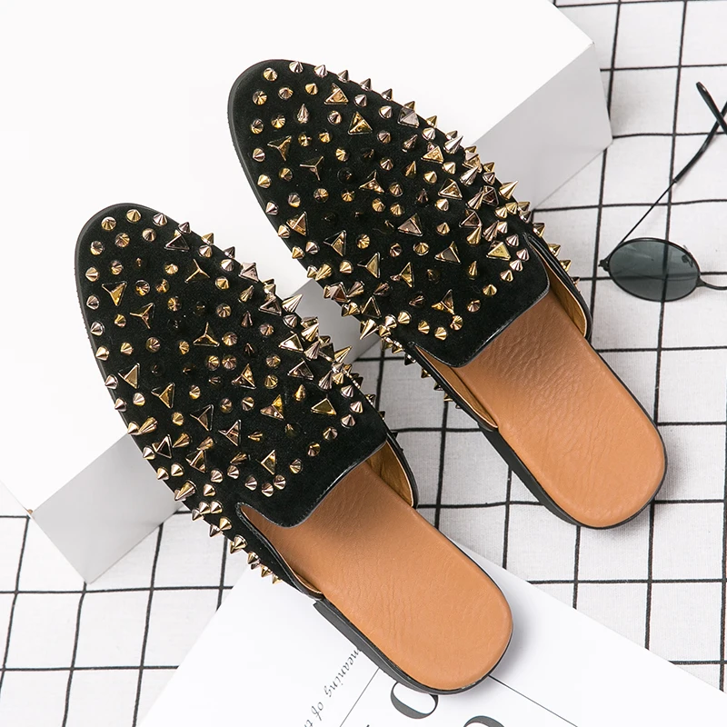 

Plus-size 38-47 Trendy Fashionable Men Slippers Men Casual One-foot Comfortable Business Flip-flops Indoor Outdoor Shoes