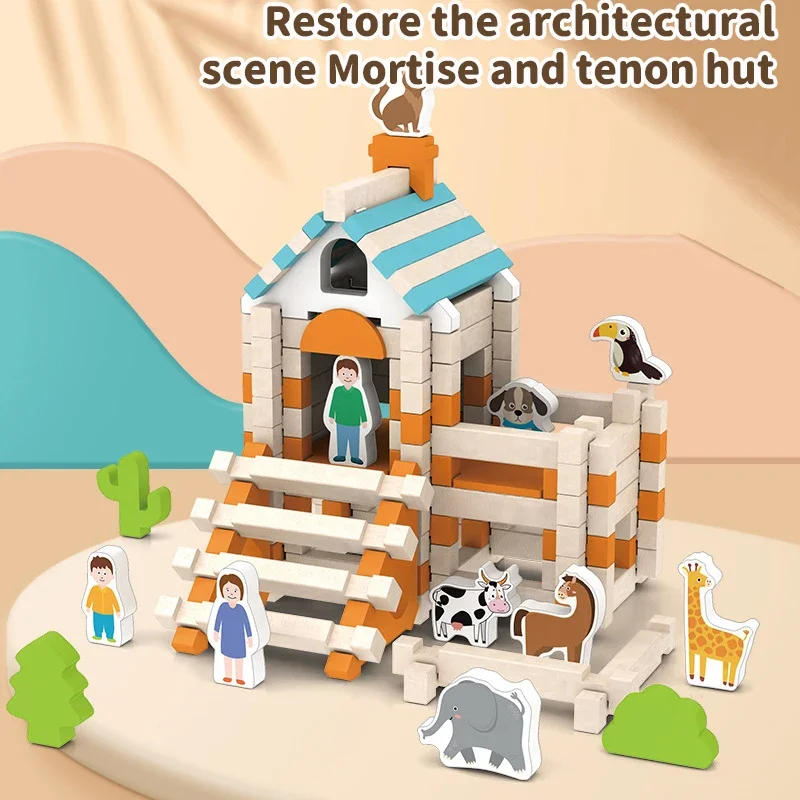 ミニシティビルディングブロックおもちゃ子供 DIY 建築家のおもちゃレジャータイム親子インタラクション組み立ておもちゃを作成