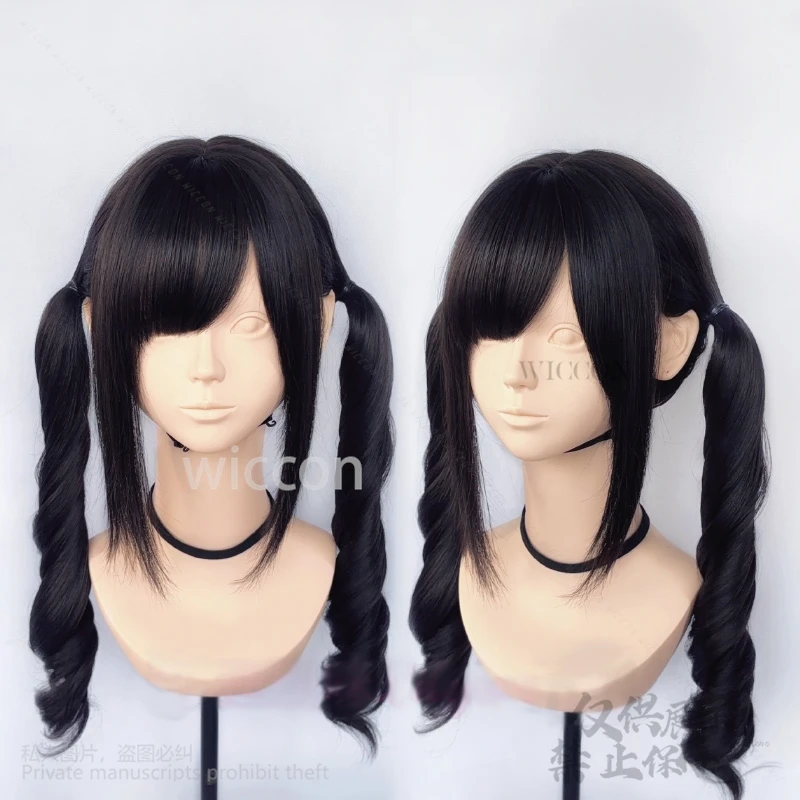 أنيمي Nyashka كوس اليابانية جيراي كي الفتيات تأثيري شعر مستعار اصطناعي لوليتا جميل الحلو Y2K عناقيد حفلة الهالوين كوس JK أغطية الرأس