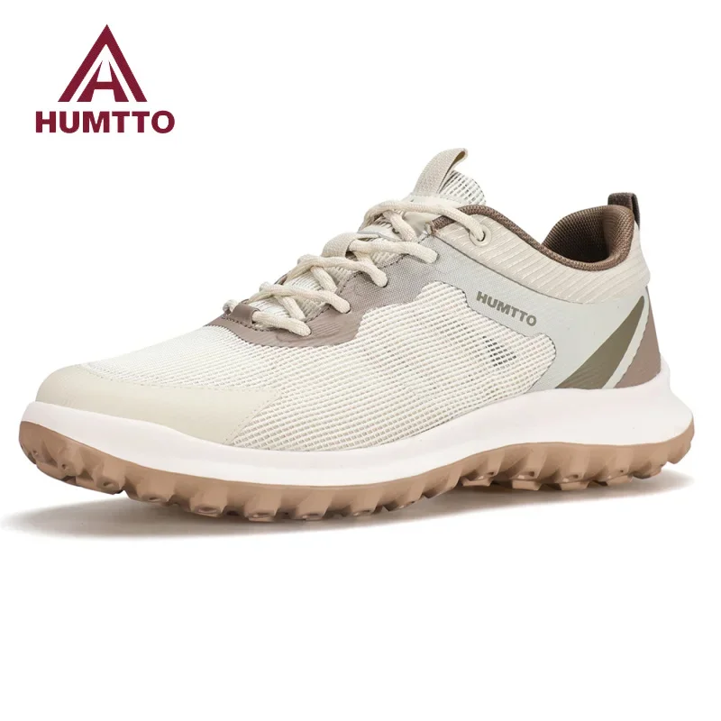 

HUMTTO Gym Running Shoes Cushioning Casual Trainers Man Breathable Men Sneakers Light Black Luxury Designer Men's Sports Shoes