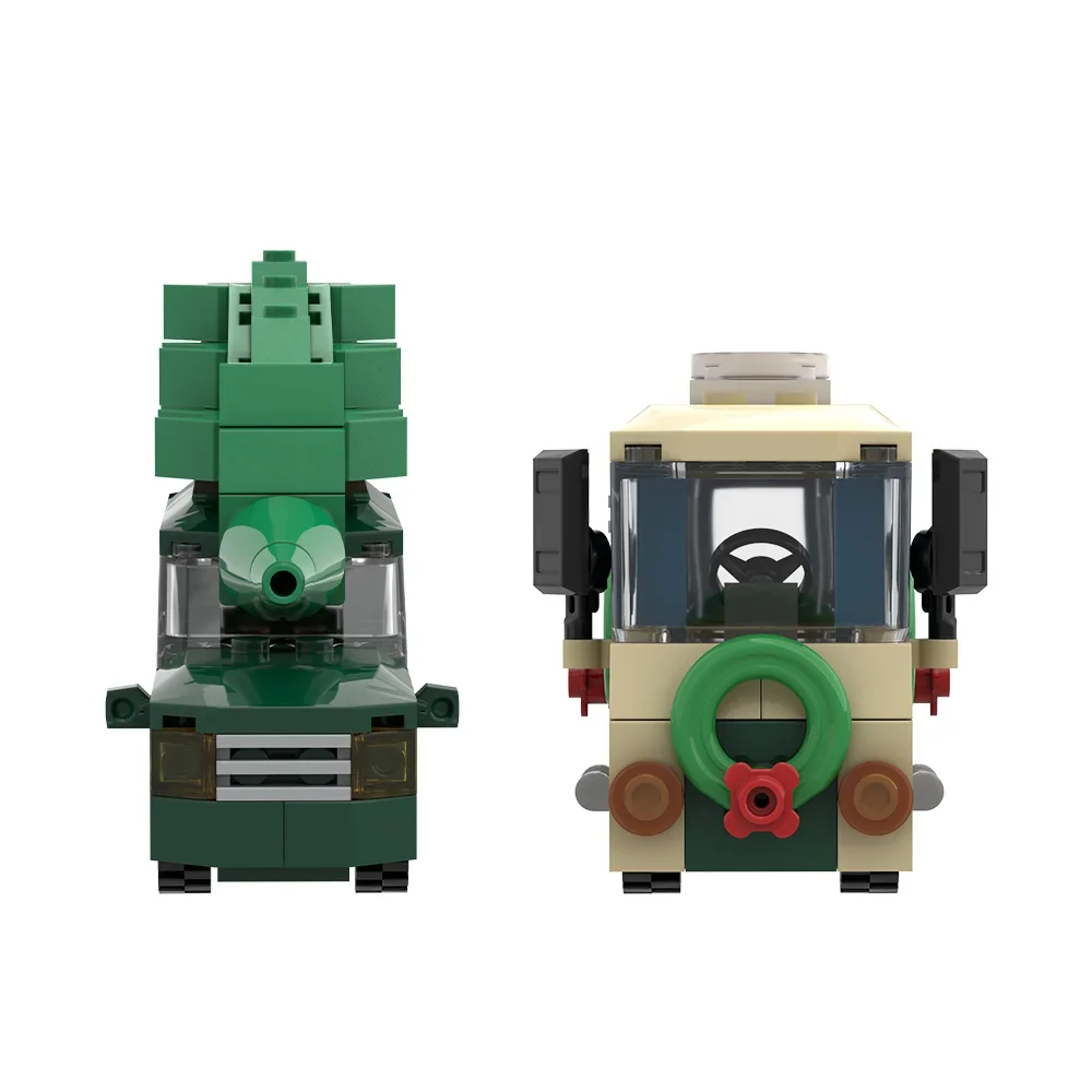 

Gobricks MOC Christmas Story Mini RV Car Building Blocks Bricks