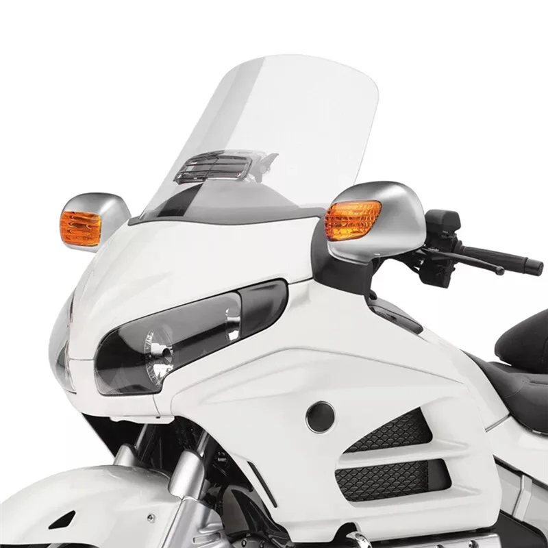 

Side Wing Mirror Shell Decor Cover 1 Pair Chrome Rear View Mirrors For Honda Goldwing 1800 GL1800 2001-2017 Motorcycle-ABQA