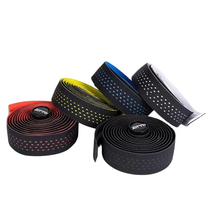 NEW ZTTO 2.1m Bike Handlebar Tape Flexible for Road Bicycle Handle Bar Cork Anti Skid EVA PU Warp Tapes Cycling Accessories