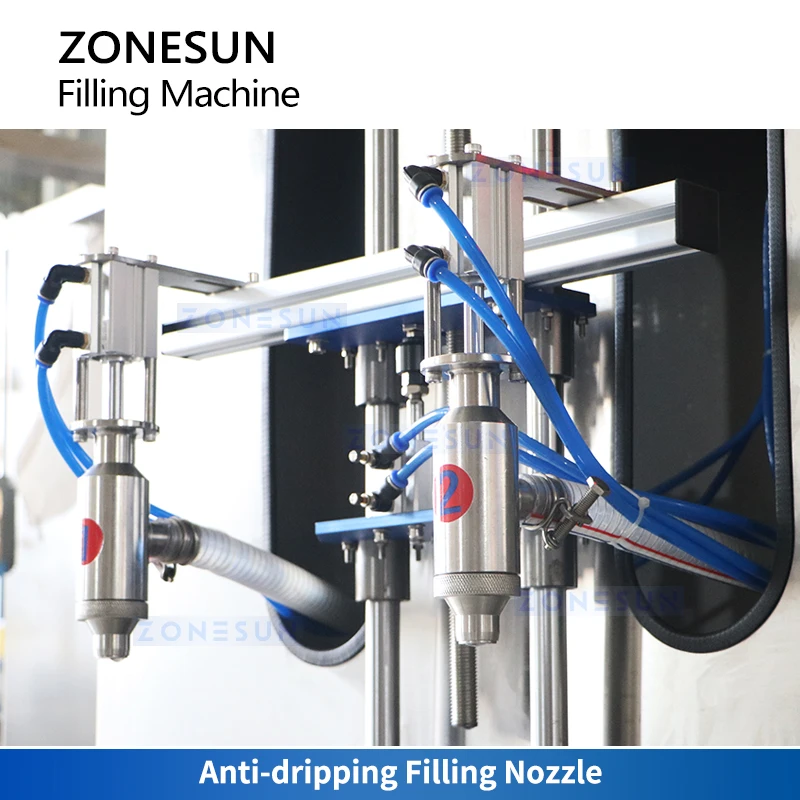 ZONESUN ZS-GTW2D Automatische Wiegefüllmaschine, 5-Gallonen-Eimerfüller, Wiege- und Füllsystem