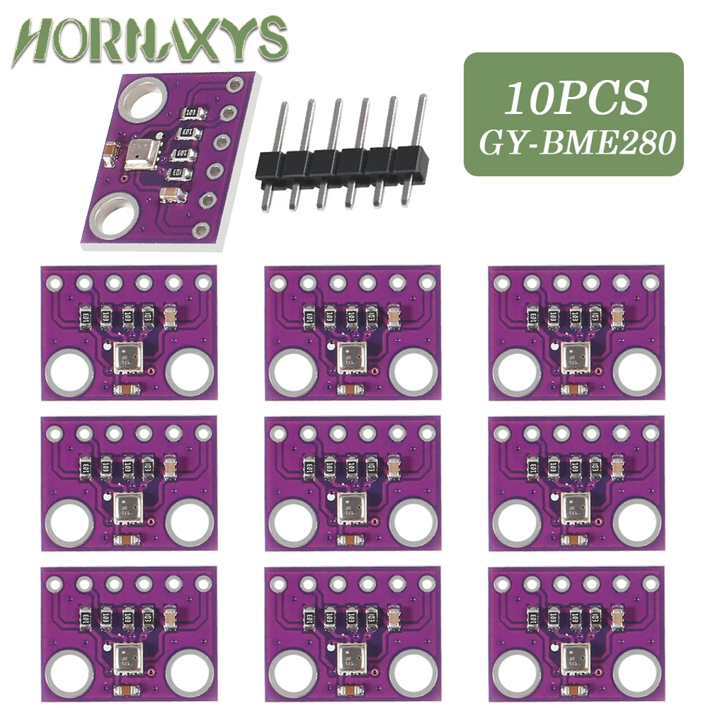 1/5/10pcs BME280 3.3V Digital Sensor Temperature Humidity Barometric Pressure Sensor Module I2C SPI 1.8-5V/3.3V GY-BME280