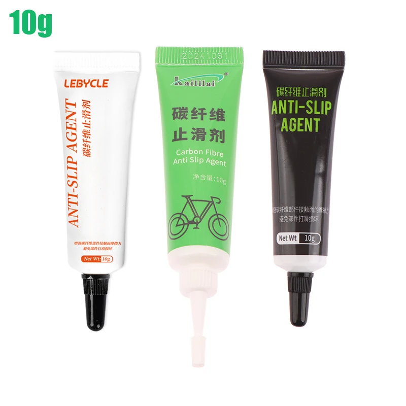 

10g Bicycle Carbon Fiber Anti-skid Agent MTB Road Bike Cycling Anti-Slip Grease Accessories