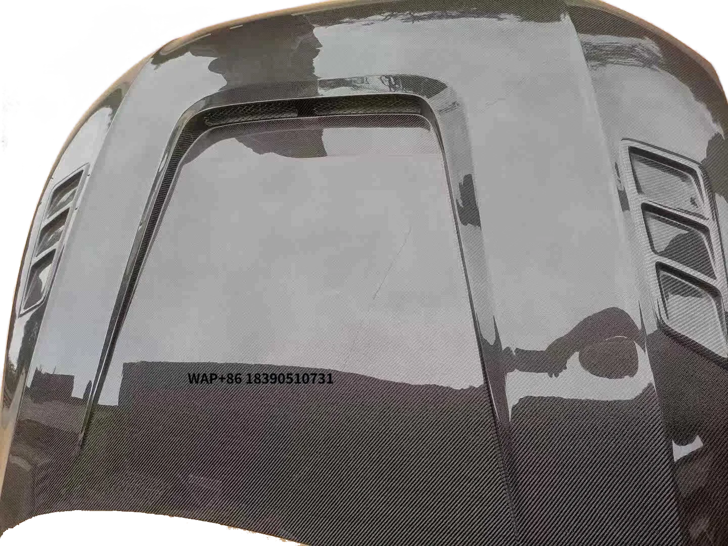 

High Quality Carbon Fiber Engine Hood Vent Car Bonnet for A5 S5 RS5