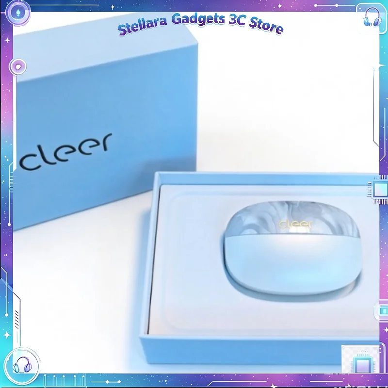 New Cleer Bridge Queqiao Pro Wireless Earphones Bluetooth Clip-on AI DBE 5.0 12MM Large Dynamic Driver Bluetooth 6.0 Earphones