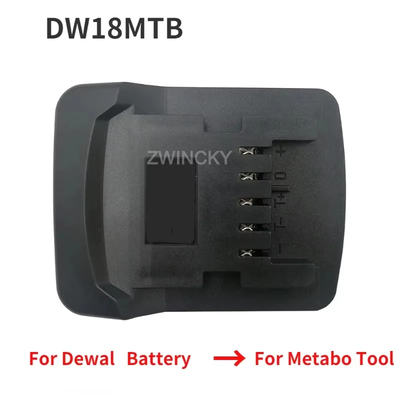 Battery Converter Adapter For Dewal/Milwaukee/Makita/Bosch/Ryobi/Metabo NiCad & NiMh Tool For Dewal 18V Li-ion Battery DM18RL