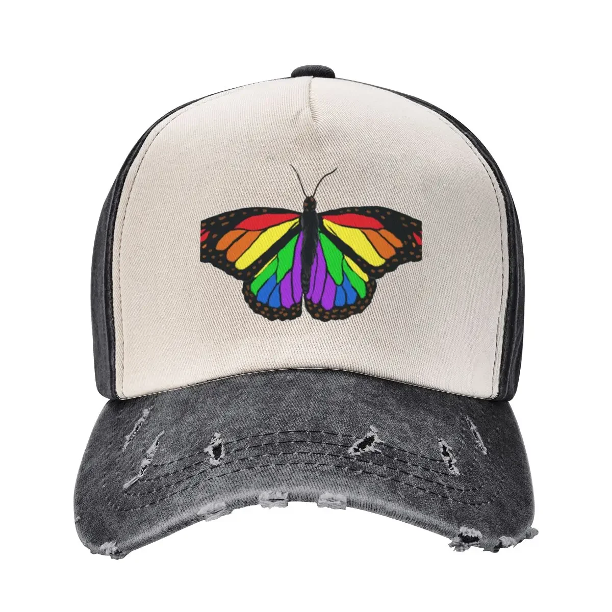 

LGBT Pride Butterfly Baseball Cap Cosplay tactical cap custom caps Sunscreen Women's Hats For The Sun Men's