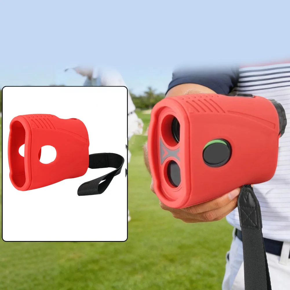 Silicone Cover Rangefinder Case Driving Range Soft Silicone 360 Protection Accurate Perforation Comfortable Grip