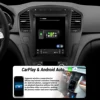 9.7 インチ起亜セラート K3 フォルテ 2013-2017 カーラジオワイヤレス CarPlay アンドロイド 14 GPS ナビゲーションマルチメディアヘッドユニット QLED スクリーン 4
