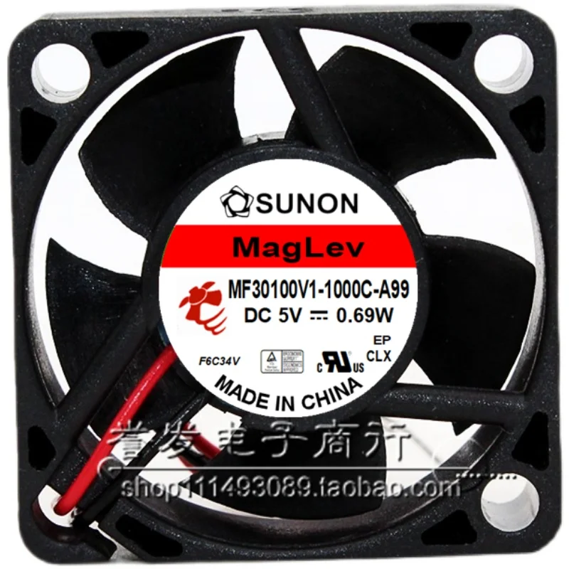 NEW ORIGINAL MF30100V1-1000C-A99 5V 0.69W 3010 30x30x10mm COOLING FAN RADIATOR