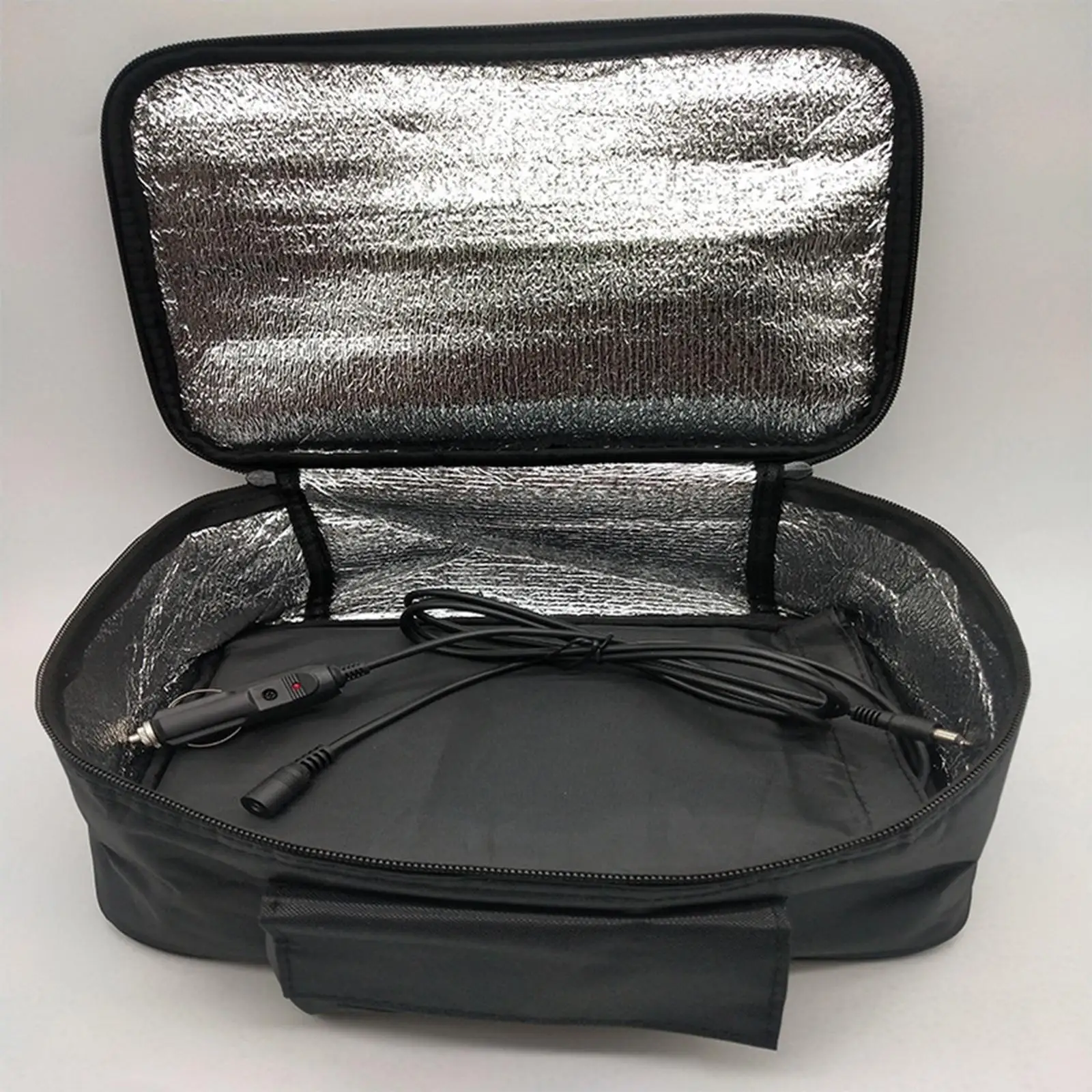 

Сумка для ланч-бокса с подогревом, многоразовая для взрослых, контейнер из ткани Оксфорд, грелка для обеда