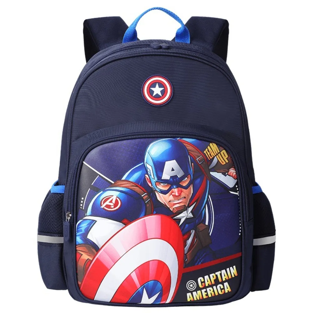 

Disney Children's Backpack New Elementary School Grades 1-3 Can Be Used With Captain America Spider Man Pattern That Boys Like