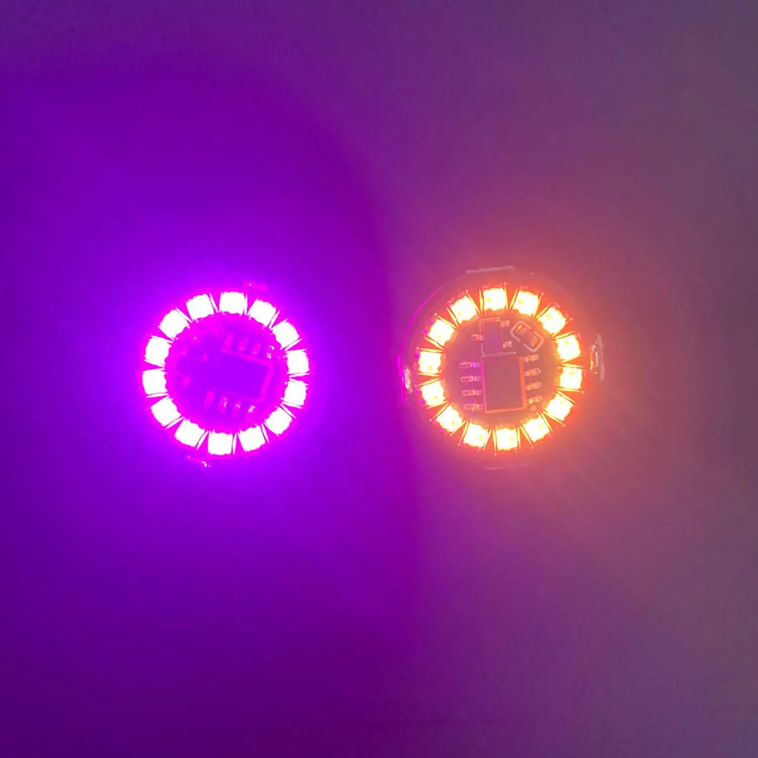 DYKB Colorful Magnetic Control Lamp Wireless LED Light 4 Modes 1632 Battery Magnet for DIY Robot Model Sand Table Diorama Decor