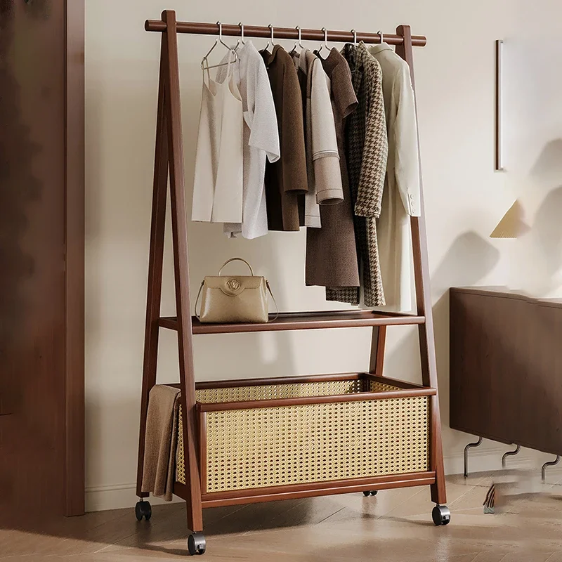 Sleek Home Hanger Pole Standing Coat Rack Multipurpose Clothes Hanging Rack Furniture Perchero Ropa De Pie Luxury Furniture
