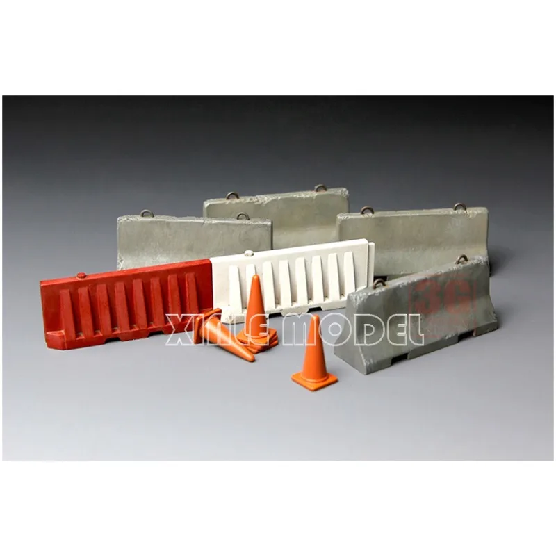 MENG SPS-012 مجموعة حاجز الخرسانة والبلاستيكية 1/35 مشهد مطابقة لعبة ذاتية الصنع #2